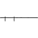 vidaXL Mini pribor za klizna vrata ormarića od ugljičnog čelika 122 cm | shoptok.hr