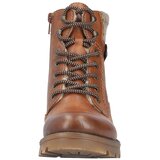 Rieker Gležnjače na vezanje bež melange / konjak | shoptok.hr