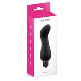Klitoralni silikonski vibrator | My First Happy Wink Black