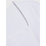 Marisse White Diamond Neckline Blouse | Shoptok.si