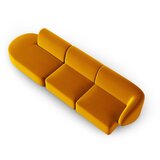 Milo Casa Senf žuta baršunasti sofa s desnim kutom 311 cm Paolo – | shoptok.hr