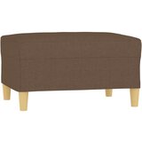 vidaXL Stolček za noge rjavo 70x55x41 cm blago, (20983725) | Shoptok.si
