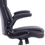 XXXL Pisarniški Stol Boni, Črna, Videz Usnja | Shoptok.si