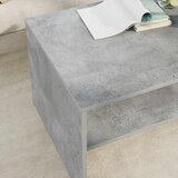  Kava Stol Betonski sivi 80 x 50 x 40 cm Konstruirano drvo | Eponuda.ba