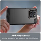 Techsuit Carbon Silicone maska za Honor X6c – crna | Eponuda.com