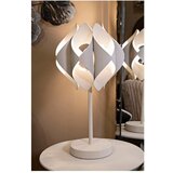 Mauro Ferretti Bež namizna svetilka s kovinskim senčilom (višina 57 cm) Space – | Shoptok.si