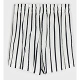 Sinsay Pamučne pull-on kratke hlače na pruge | shoptok.hr