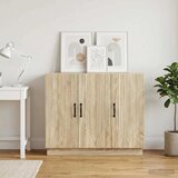  Kreveta Hrast sonoma 89 x 34,5 x 77 cm Konstruirano drvo Cene