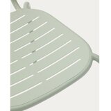 Kave Home Mentol zelena metalna vrtna stolica Brai – | shoptok.hr