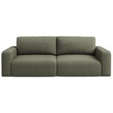Makamii Zelena sklopiva/s prostorom za odlaganje sofa od samta 252 cm Kona – | shoptok.hr