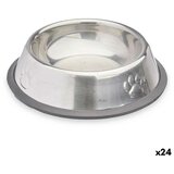  Hranilica za pse Mascow 312 Siva Srebrna Guma Metal 15 x 4 x 15 cm (24 kom.) | shoptok.hr