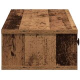 vidaXL Zidna polica s ladicama staro drvo 60x28x15cm konstruirano drvo | shoptok.hr
