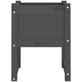  Sadilice 2 kom siva 40 x 40 x 52,5 cm od masivne borovine | shoptok.hr