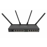 MikroTik RB4011iGS+5HacQ2HnD-IN WiFi AC2100 10GbE tri band ruter Cene
