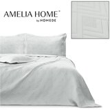 AmeliaHome Svetlo sivo prešito pregrinjalo iz mikrovlaken 170x210 cm Ophelia – | Shoptok.si