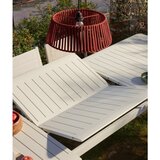 Kave Home Kovinska vrtna miza 100x205 cm Brela – | Shoptok.si