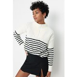 Trendyol ecru Zipper Detailed Knitwear Sweater | ePonuda.com