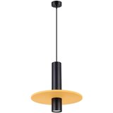 Sollux Rumena/bež kovinska viseča svetilka ø 30 cm Olisa – Cene