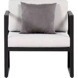 SENSUM skepparholmen lounge stolica (crne boje, d x š x v: 66 x 73 x 75 cm, aluminij)
