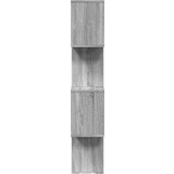 vidaXL Pregrada / regal za knjige 4 razina sonoma 70x24x129 cm drveni | shoptok.hr