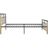  Za krevet od metala i masivne hrastovine 100 x 200 cm | shoptok.hr