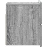 Stenski nočni omarici 2 pcs Siva Sonoma 33 x 34,5 x 43 cm, (5000209734) | Shoptok.si