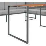 Beldano Lounge Garnitura Luzern, Siva, Akacija, 5-Delno | Shoptok.si