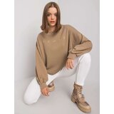 ex moda Sweatshirt-EM-BL-536/2.04-dark beige | Shoptok.si