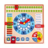 DIV Igračka kalendar i sat drveni Tooky Toy 258 Cijene