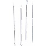 INF Igle za akne/odstranjevalec por 4 instrumenti iz nerjavečega jekla, (21247790) | Shoptok.si