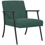  Fotelja Tamnozelena 59 x 75 x 78 cm Baršun | shoptok.hr