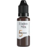 Pigment trajne šminke za obrve, 15ml, Crna čokolada