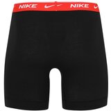 Nike Boksarice rjava / rdeča / črna / bela | Shoptok.si