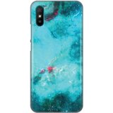  Silikonska maska za Xiaomi Redmi 9A Marbel Sky Print akvamarin Cene
