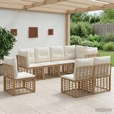  Set vanjskih sofa Prirodna Poliester | shoptok.hr