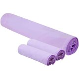 vidaXL Komplet športnih brisač 3 pcs Vijolična Poliester in poliamid | Shoptok.si