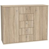 Mömax Komoda Tempra 2, Barva Hrasta | Shoptok.si