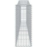  Lučne gabionske košare 7 kom 400x30x80/100 cm pocinčano željezo | shoptok.hr