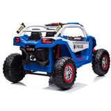 Lean Toys Xxl otroški avto na akumulator 24V 4x4 XB-2118 Police Modra lea | Shoptok.si