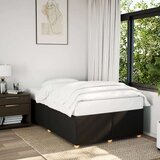  Okvir za krevet crni 120 x 200 cm od tkanine | shoptok.hr
