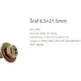  VIJAK 6,5×21,5mm (ŠKODA, VW, BMW) 311821143 Cijene