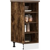 vidaXL Spodnja omarica dimljen hrast 30x44,5x81,5 cm iverna plošča | Shoptok.si