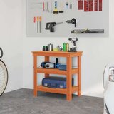  Radni stol Voštano smeđa 78.5 x 50 x 80 cm Masivna borovina | shoptok.hr