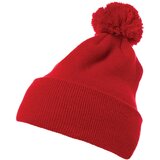 Flexfit Pom Pom Knit hat with cuff red Cijene