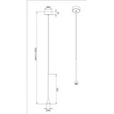 Lesnina XXXL VISEČA LED-SVETILKA | Shoptok.si