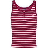 Tommy Hilfiger Majice brez rokavov TJW BUTTON TANK DW0DW19492 Rdeča | Shoptok.si