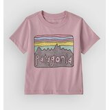 Patagonia Fitz Roy Skies Kids T-shirt quiet violet Cene