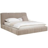 Livetastic OBLAZINJENA POSTELJA 181 cm x 201 cm , les, kovina, umetna masa, tekstil bež | Shoptok.si