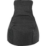 CARRYHOME VREČA ZA SEDENJE, siva, črna tekstil | Shoptok.si