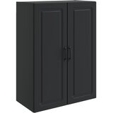vidaXL Omara za steno Črna 66 x 34,5 x 90 cm Inženirski les, (5000246991) | Shoptok.si